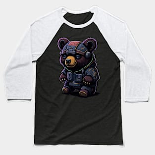PUPPY BEAR Baseball T-Shirt